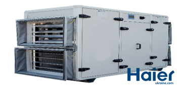 Зовнішній блок в якості ККБ Haier 1U24GS1ERA + Контролер Haier AHU DX