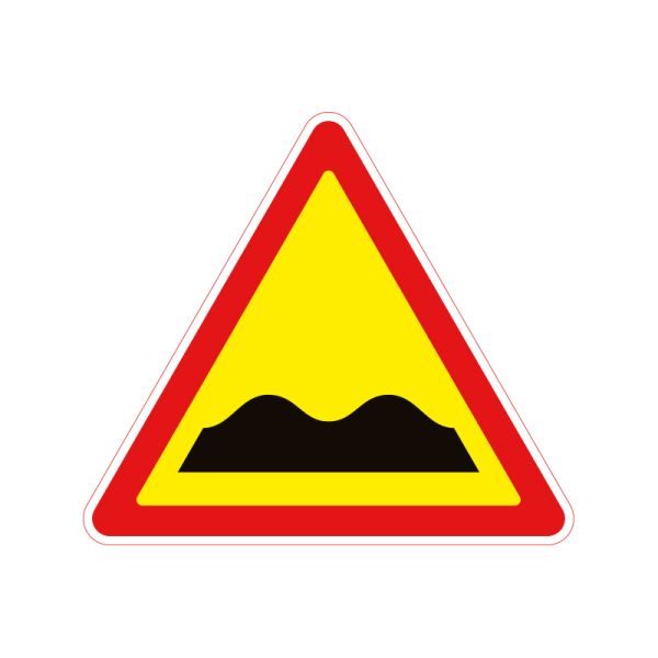 Дорожній знак 1.10 Нерівна дорога