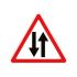 Дорожний знак 1.26 Двосторонній рух