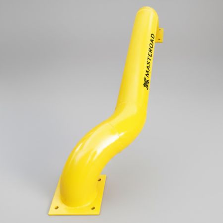 Металевий колесовідбійник для захисту під'їзду до рампи МКФ1-2000 лівий