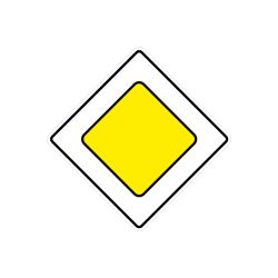 Дорожній знак 2.3 Головна дорога