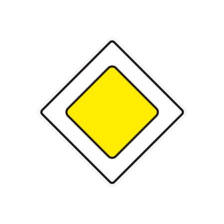 Дорожній знак 2.3 Головна дорога