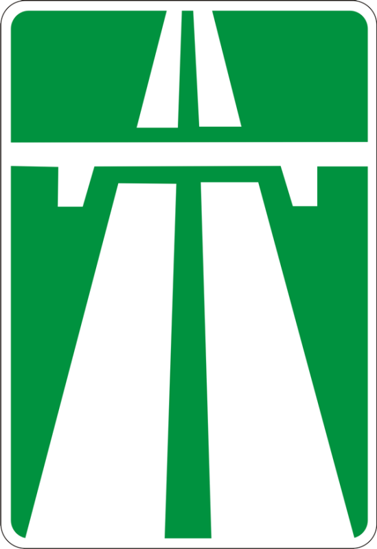 Дорожній Знак 5.1 Автомагістраль