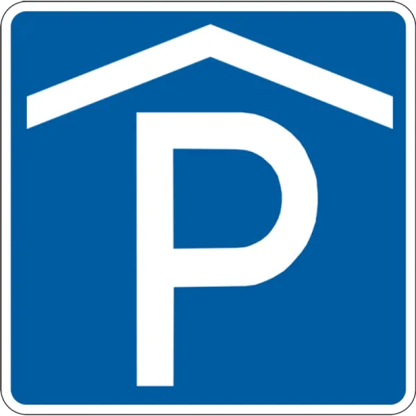 Дорожній Знак 5.42.2 Місце для Стоянки