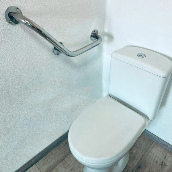 Кутовий посилений поручень 32мм × 350×350мм для інвалідів | Надійна опора