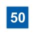 Дорожній знак 5.33 «Рекомендована швидкість»