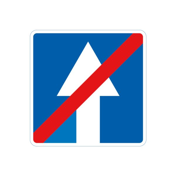 5.6 Конец дороги с односторонним движением