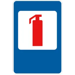 Дорожній Знак 6.4 Вогнегасник