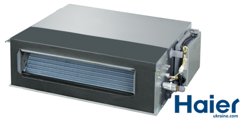 Внутрішній блок канального типу Haier Duct AD50S2SM3FA(H) середньонапірний 25-150 Pа