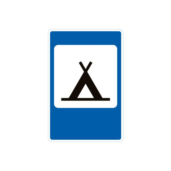 Дорожній знак 6.18 Кемпінг