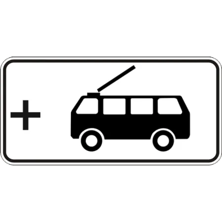 Дорожній Знак 7.28.3 Вид Громадського Транспорту