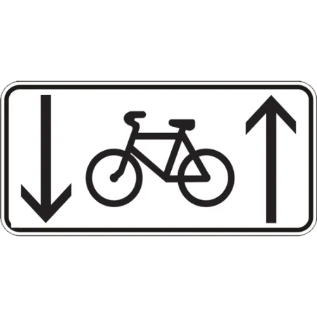 Дорожній Знак 7.29.2 Напрямок Руху Велосипедистів