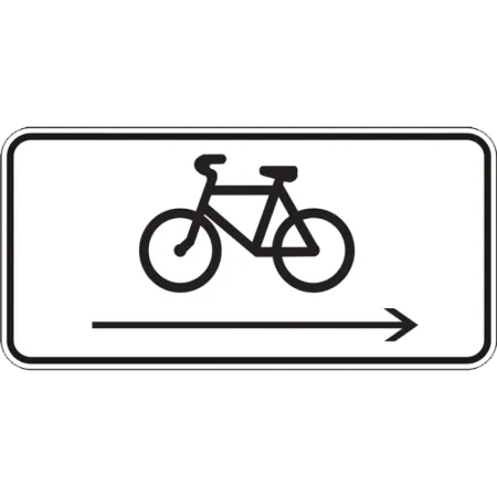 Дорожній Знак 7.29.4 Напрямок Руху Велосипедистів