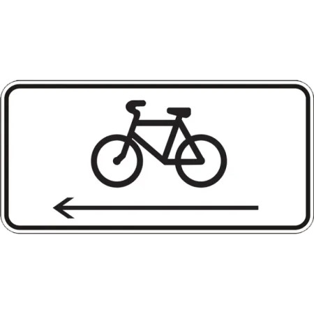 Дорожній Знак 7.29.5 Напрямок Руху Велосипедистів