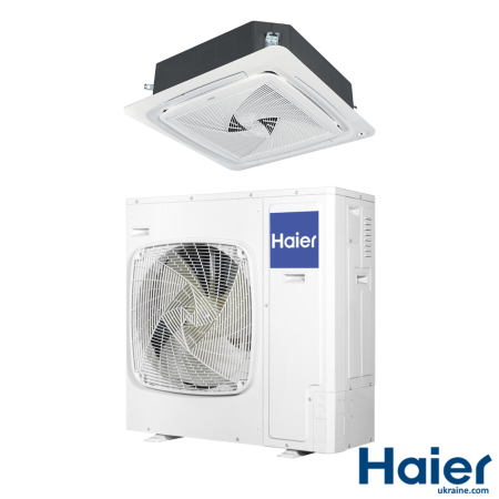 Касетний кондиціонер Haier Cassette Smart Power sensor ABH160K1ERG/1UH160P1ERG Без підігріву -15°С