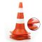 Конус дорожный пластиковый Н-60 см с 2 белыми полосками – для видимости и безопасности