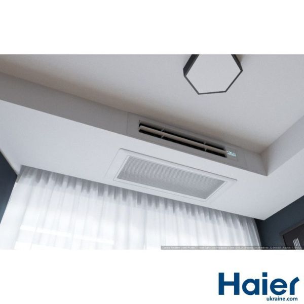Внутрішній блок канального типу Haier Slim Duct AD50S2SS1FA(H) надтонкий низьконапірний 0-30 Pа