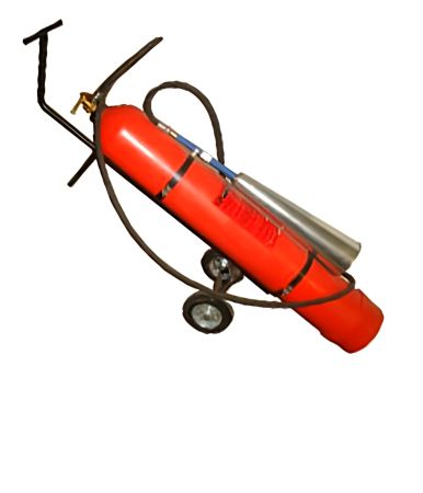 Вогнегасник вуглекислотний пересувний ОУ-40, ВВК-28