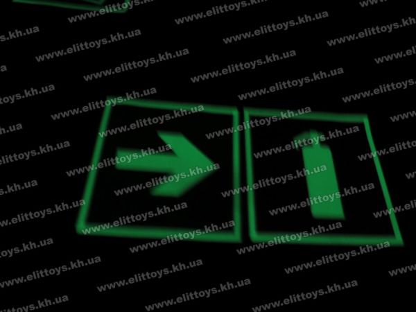 Наклейки світлонакоплюючі з пожежної безпеки №А8