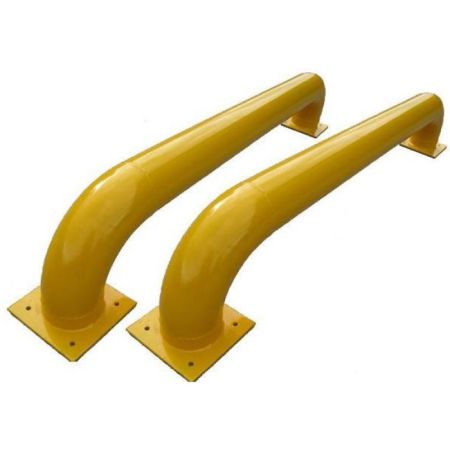 Колесовідбійник металевий Ø76 140x1500 мм