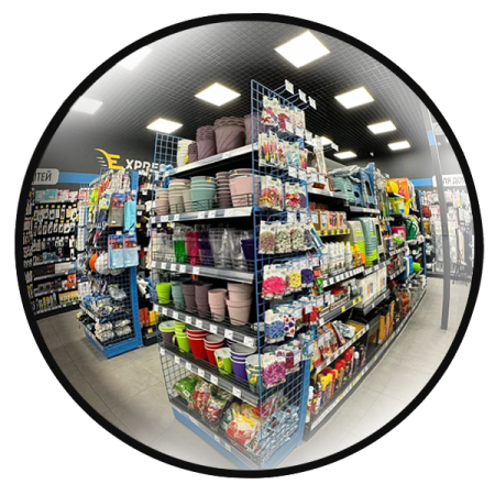 Оглядове сферичне дзеркало D700 MasteRoad Чехія