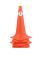 Конус дорожный пластиковый Н-52 см без полосок MasteRoad
