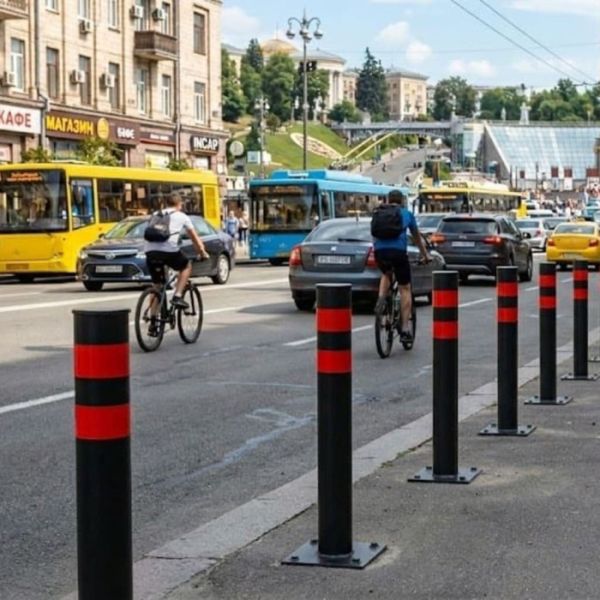 Купити «Стовпчик паркувальний «Рондо» Ø76 ↕1000 мм» онлайн