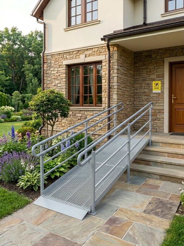 Пандус металевий для дитячих та інвалідних візків Masteroad