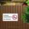 Табличка "Куріння заборонено! No smoking" TIK-0009