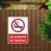 Табличка "Не курити! No smoking" TIK-0022