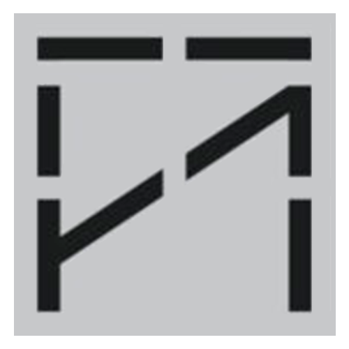 Шаблон (трафарет) для проведения разметки парковочных мест 1400х1400 мм для людей с инвалидностью