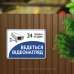 Табличка "Ведеться відеонагляд. 24" TVN-0020